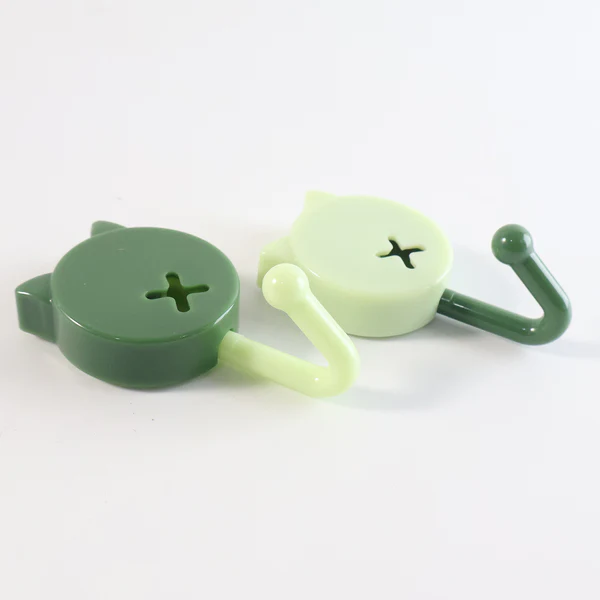 Self Adhesive Round Wall Hooks Set of 10 Heavy Duty