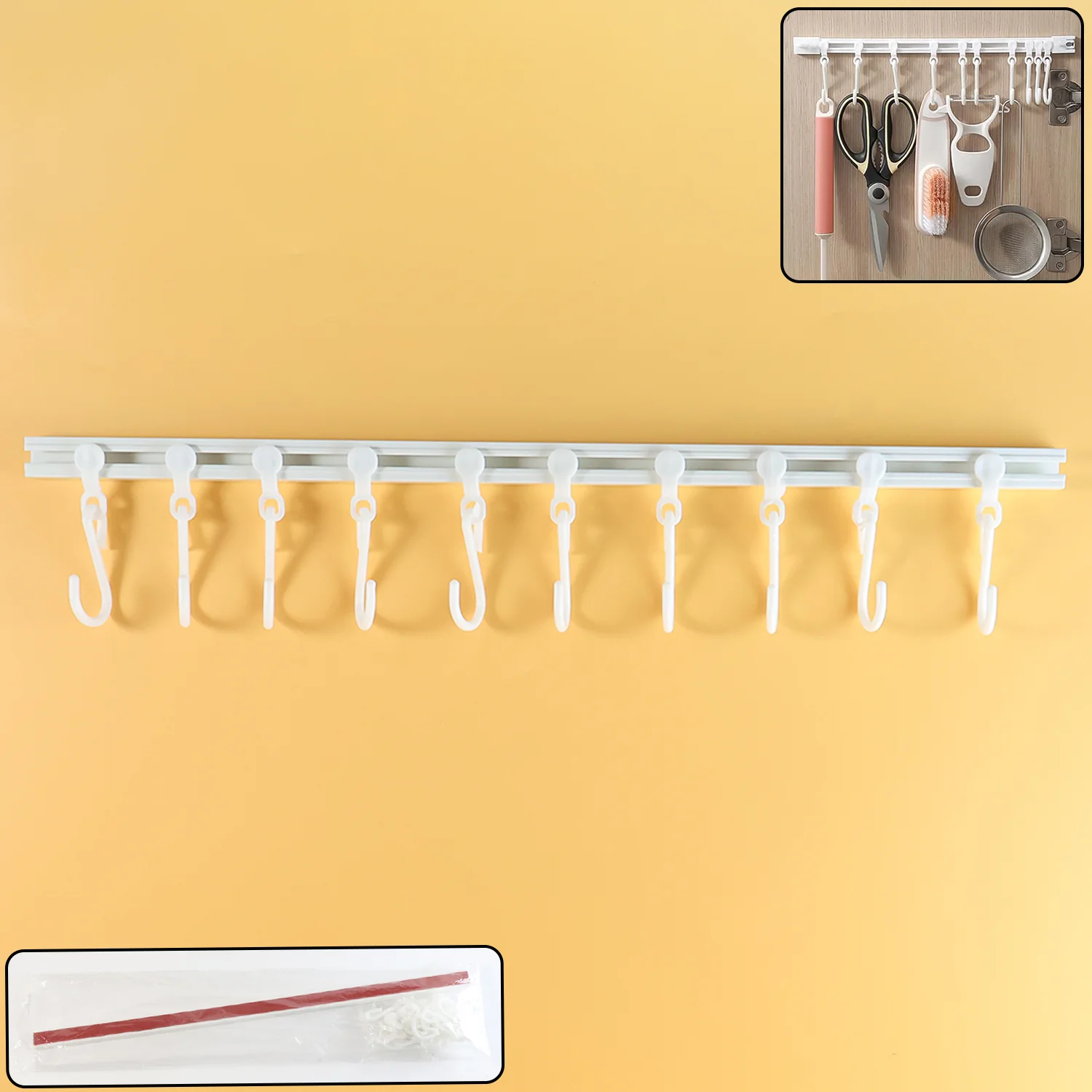 Wall Mounted Kitchen Storage Rack Organi...