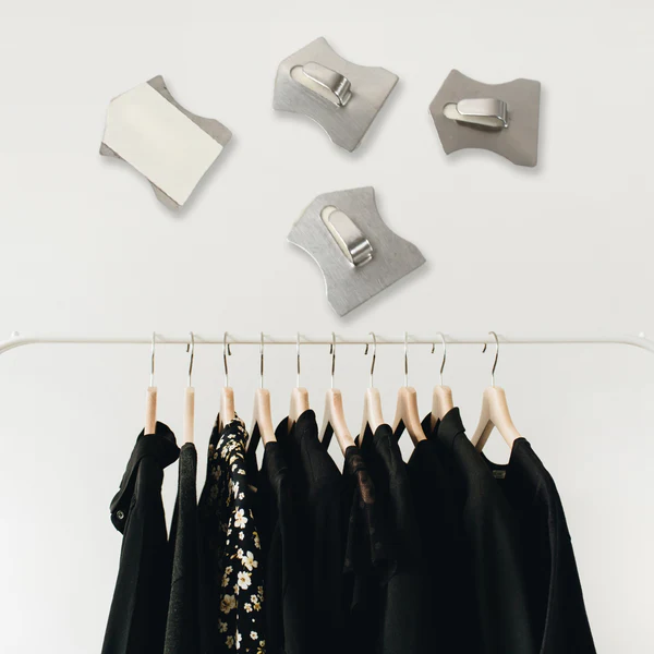 Self Adhesive Stainless Steel Hooks Waterproof Wall Hooks