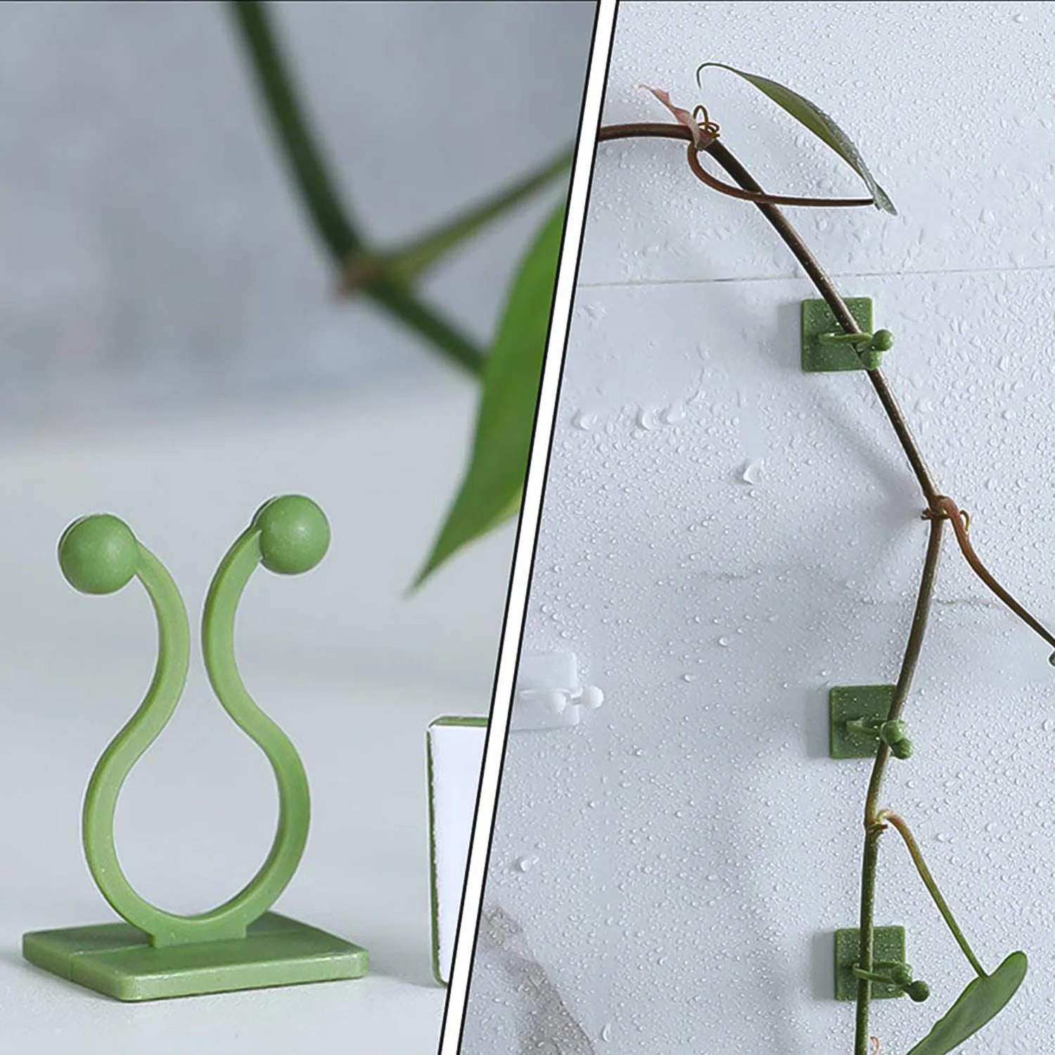 Plant Climbing Wall Fixture Clip Self Ad...