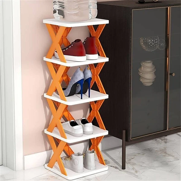 5-Layer Shoe Rack for Small Spaces & Eas...