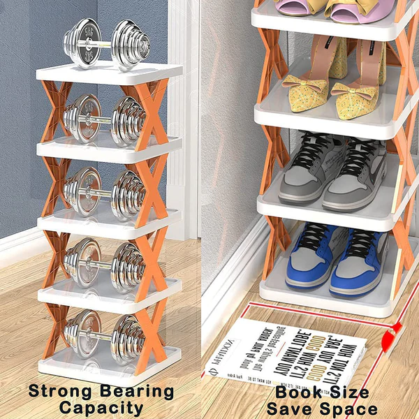 5-Layer Shoe Rack for Small Spaces & Easy Storage