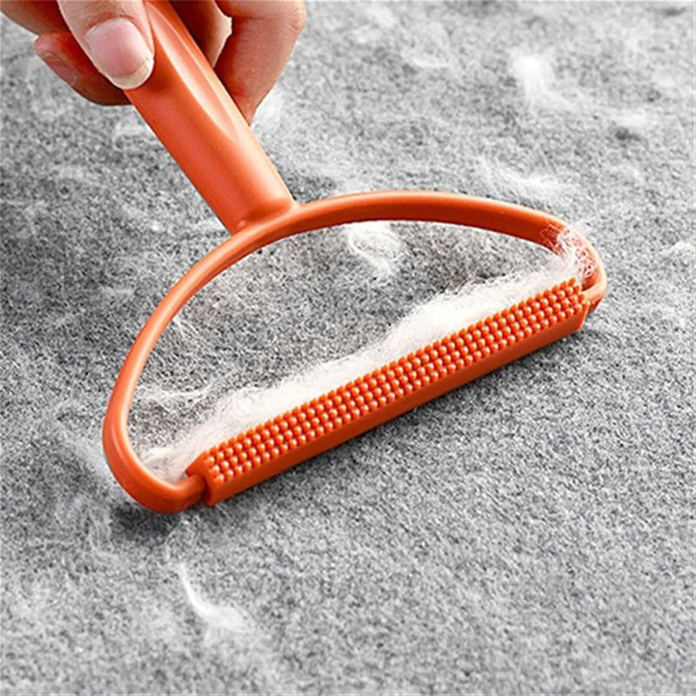 2 in 1 Portable Lint Remover Brush and Sticky Roller