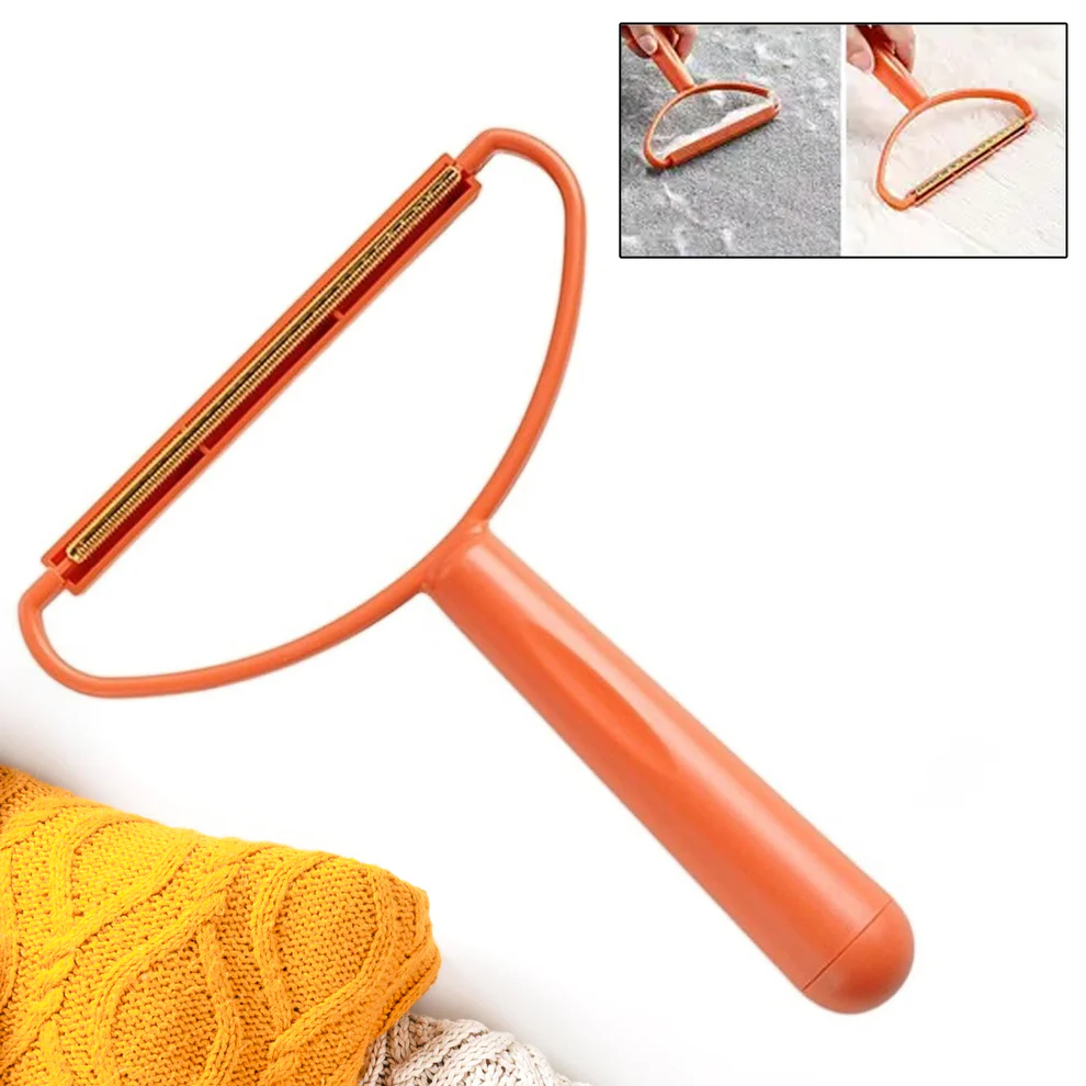 2 in 1 Portable Lint Remover Brush and Sticky Roller