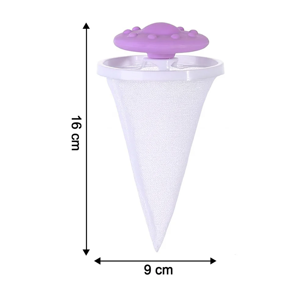 Floating Washing Machine Lint Mesh Filter Bag for Laundry
