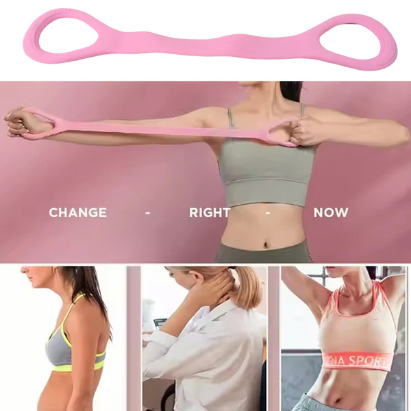 Silicone Resistance Band for Strength Training and Stretching