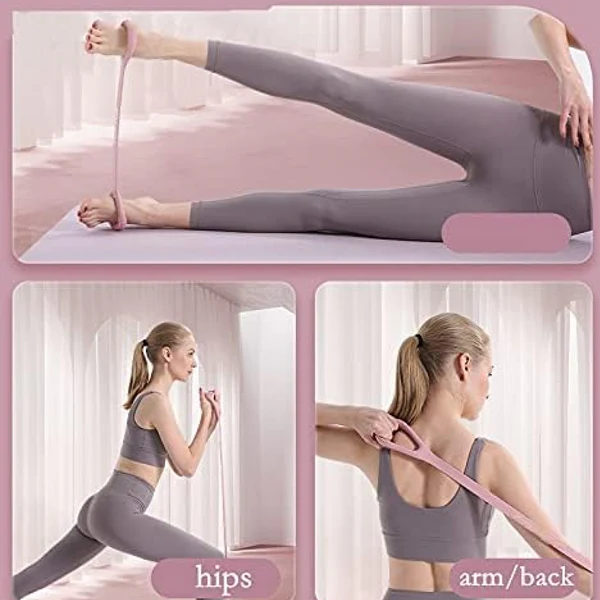 Silicone Resistance Band for Strength Training and Stretching