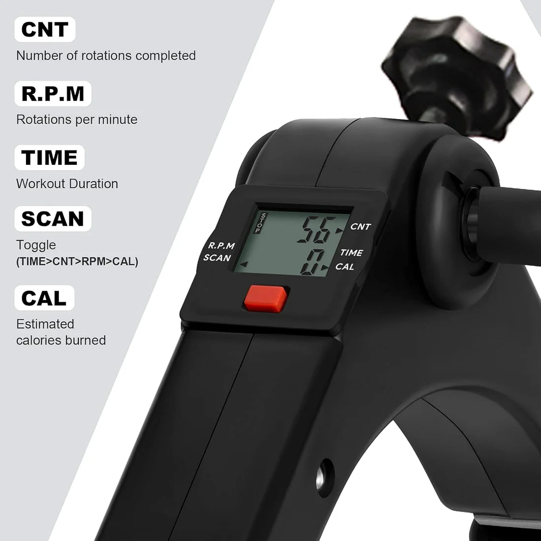 Mini Pedal Exercise Cycle Machine for Home Gym Workout