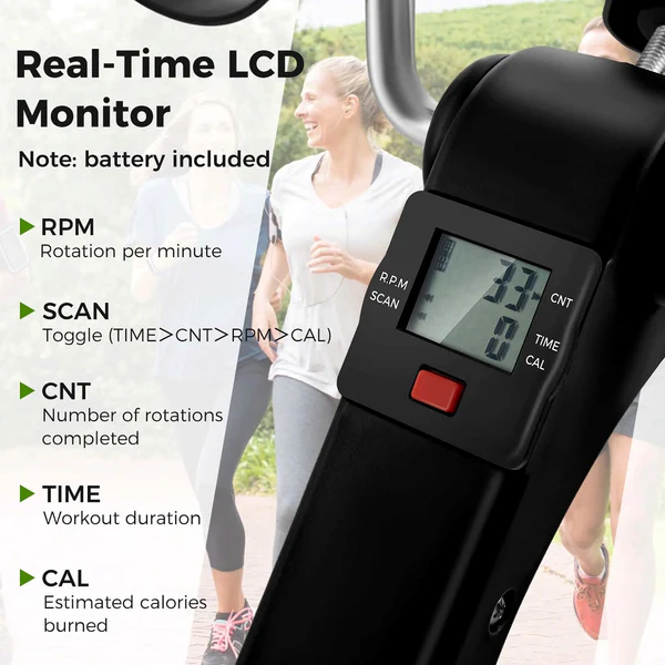 Mini Pedal Exercise Cycle Machine for Home Gym Workout