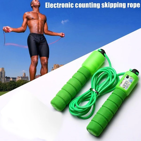Electronic Skipping Rope with Digital Jump Counter