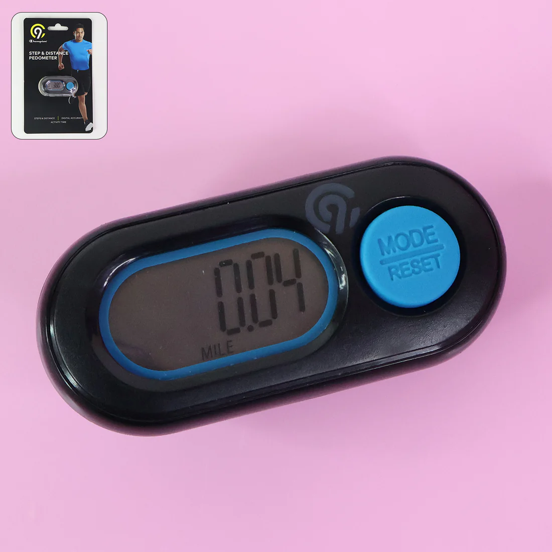 Digital Step and Distance Pedometer with...