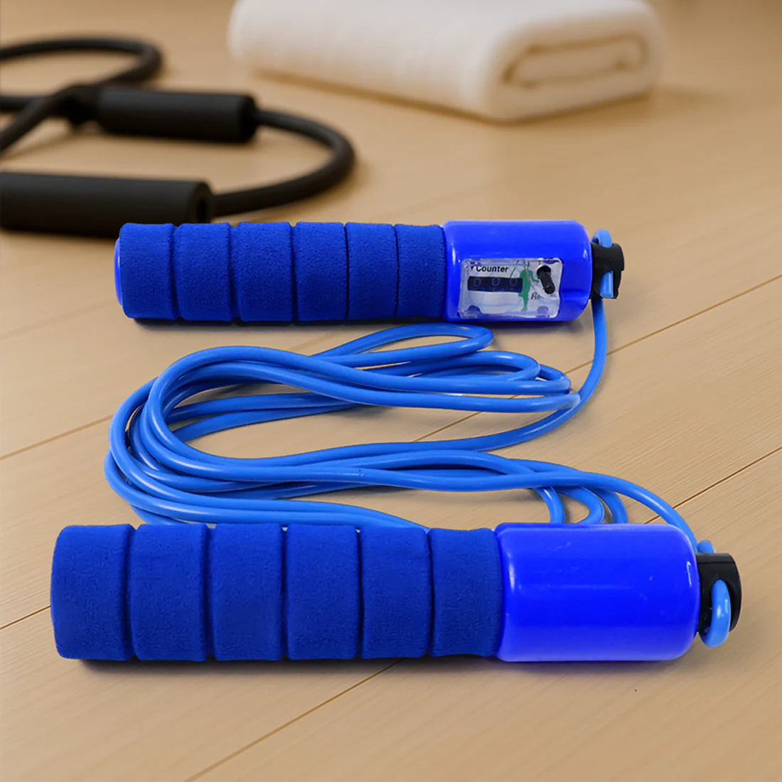 Adjustable Skipping Rope with Digital Co...