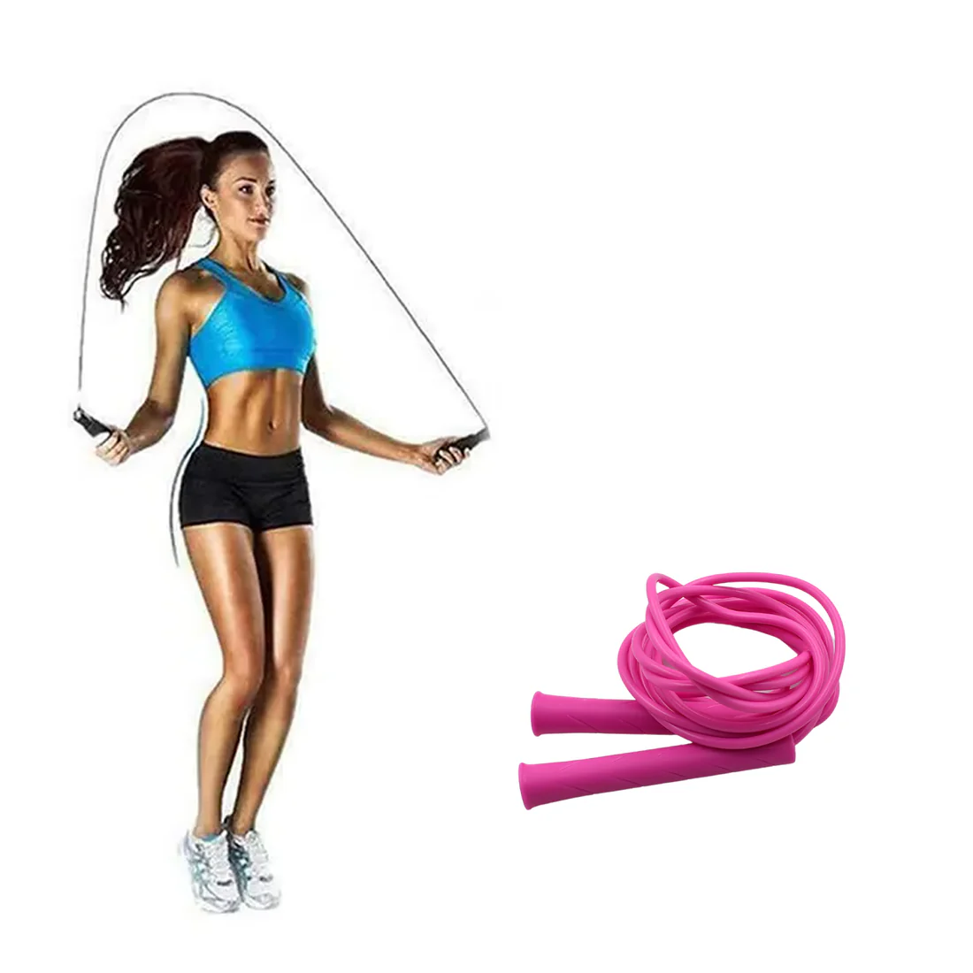 High Speed Adjustable Jump Rope for CrossFit Cardio Training