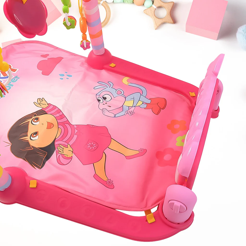 2 in 1 baby kick play piano gym mat for fun early development
