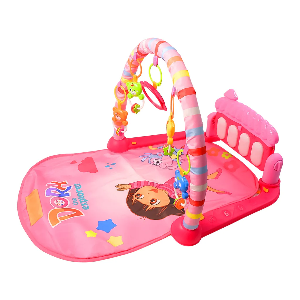 2 in 1 baby kick play piano gym mat for fun early development