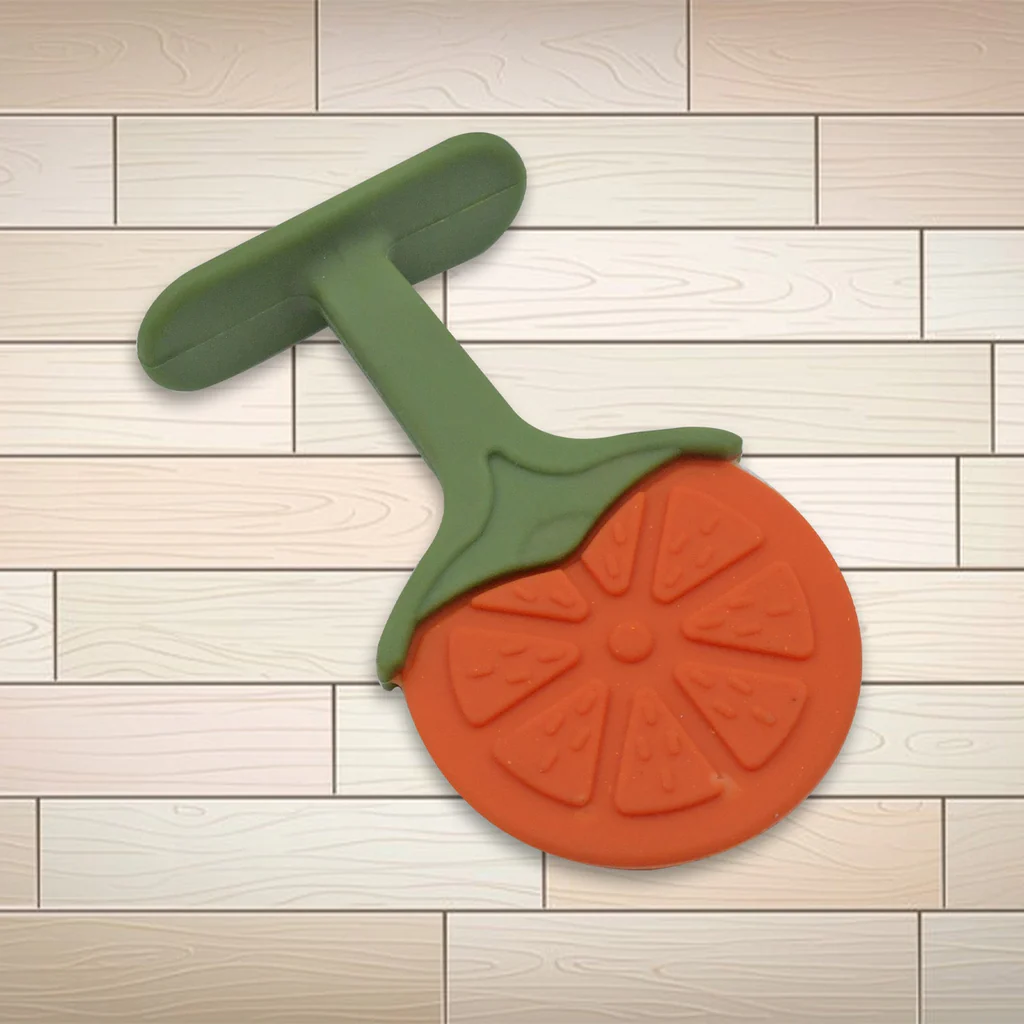 Silicone Fruit Shape Teether Toy for Bab...