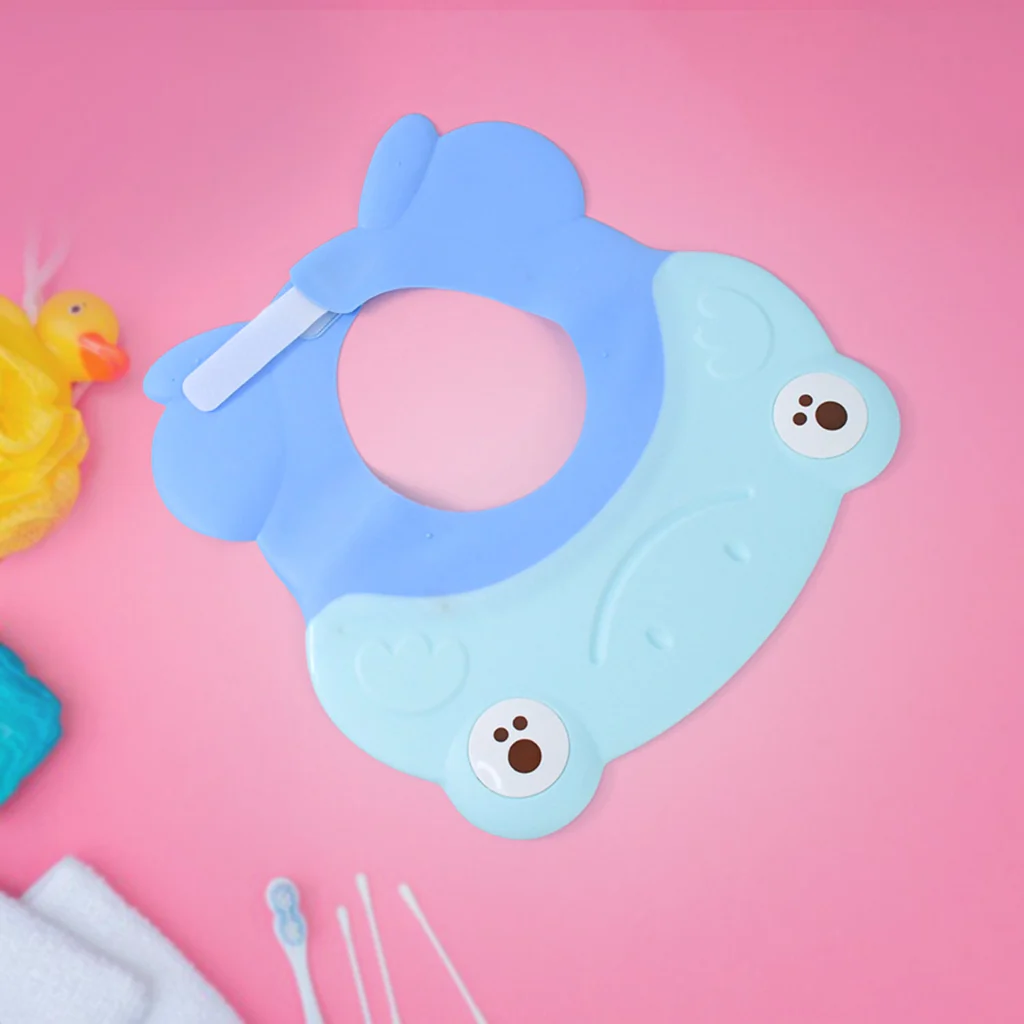 Soft Silicone Baby Shower Cap for Gentle Hair Wash