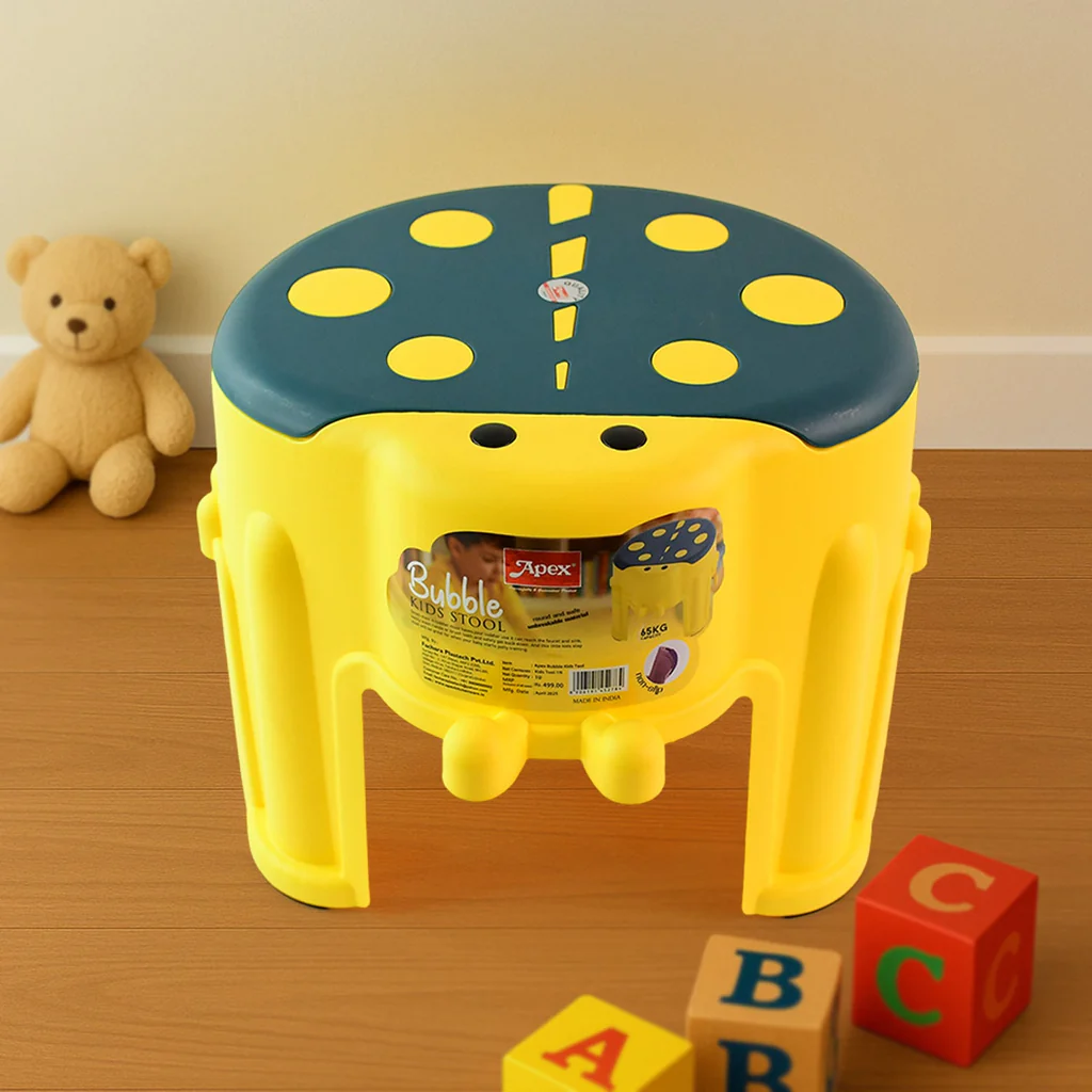 Plastic Kids Step Stool Durable Bubble D...