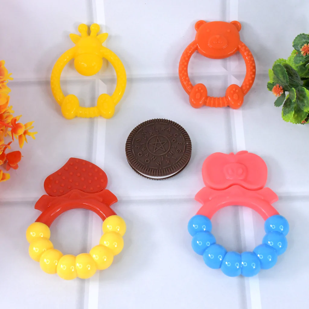 Silicone Baby Teething Toy Safe Soft Che...