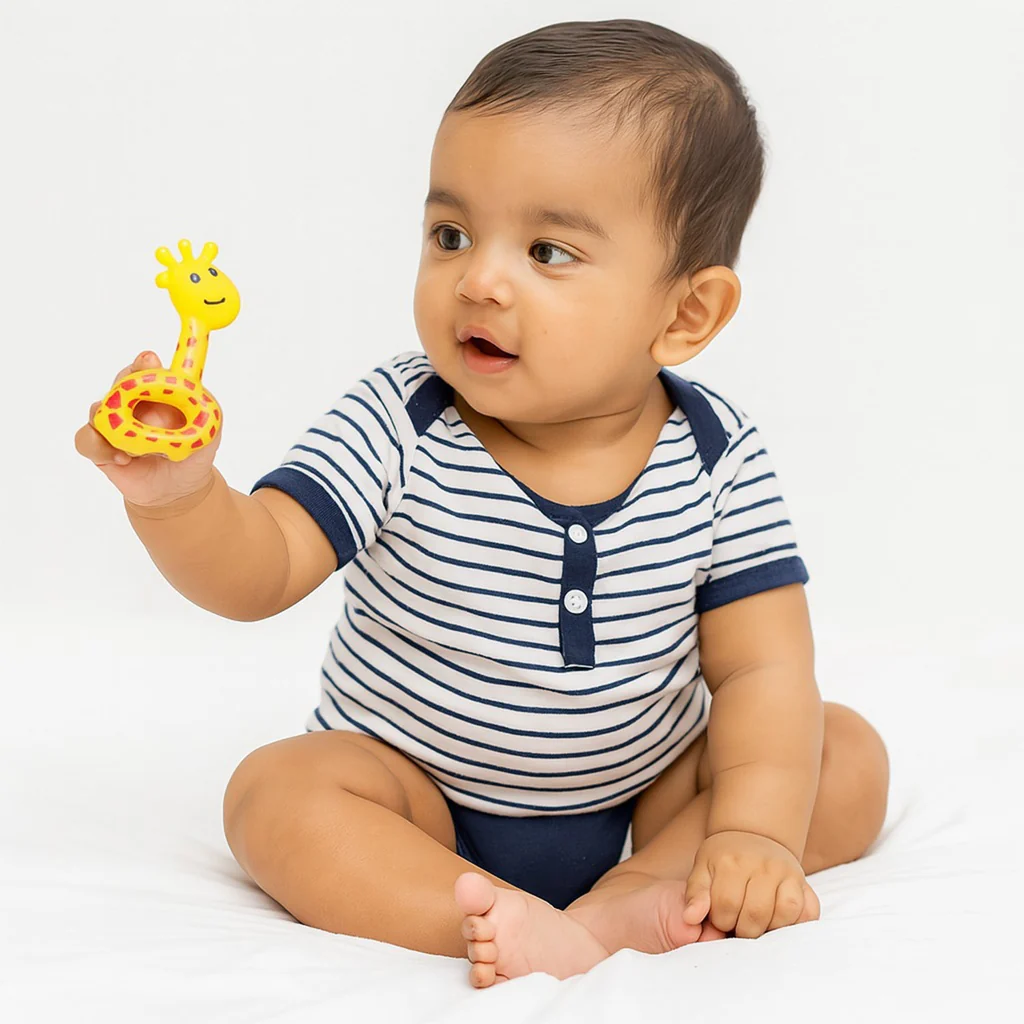 Colorful Baby Rattle Toys Set for Early Learning