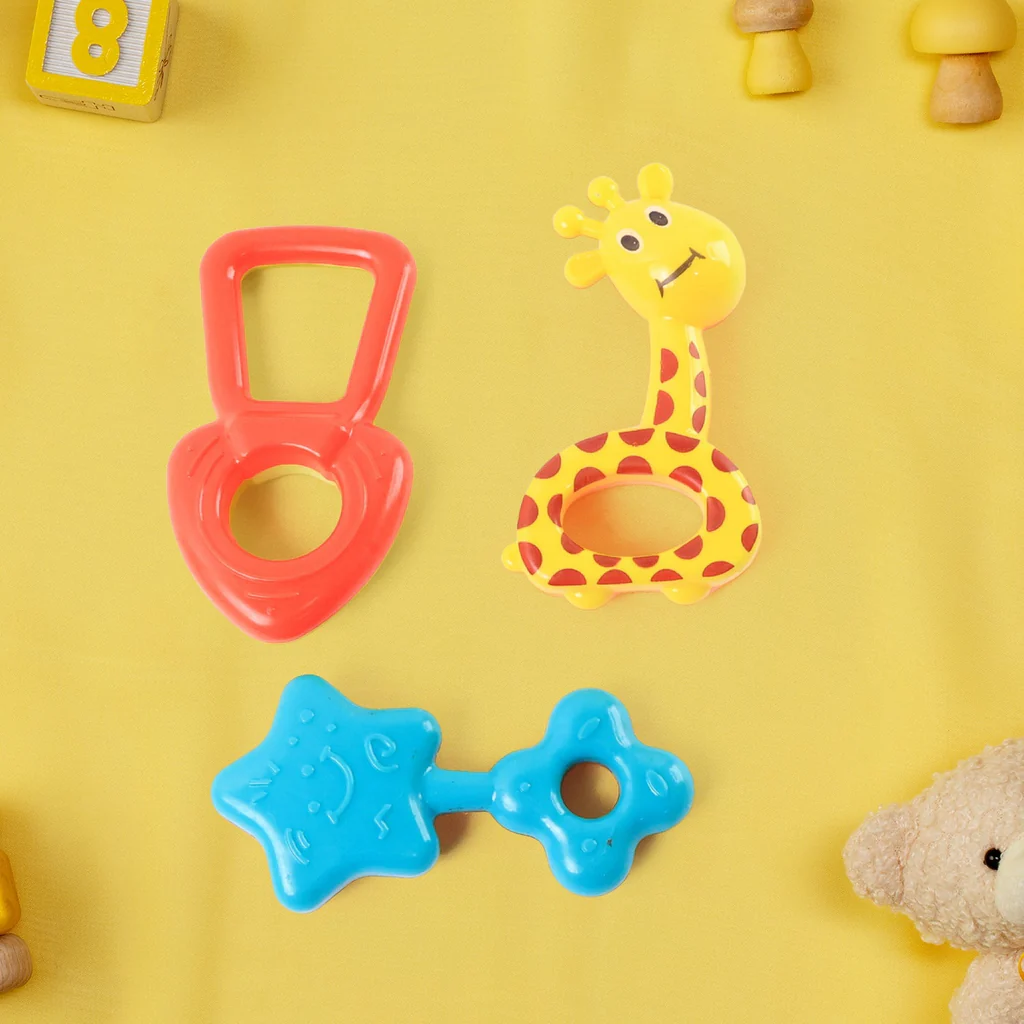 Colorful Baby Rattle Toys Set for Early Learning