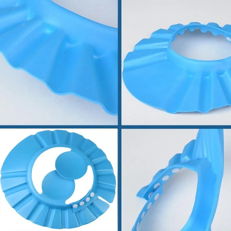 Soft Adjustable Baby Shower Cap for Safe Bath Time