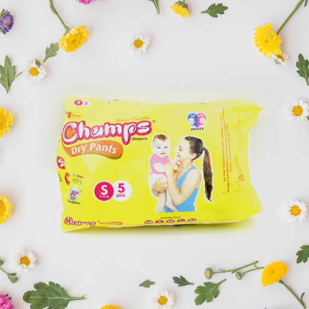 Leakproof Travel Friendly Baby Diaper Pants Small Pack