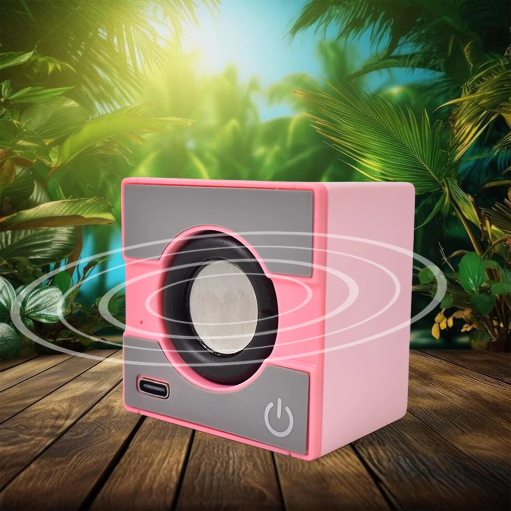 Mini Speaker Portable Wireless Speaker with Immersive Sound (1 Pc / Mix Color)