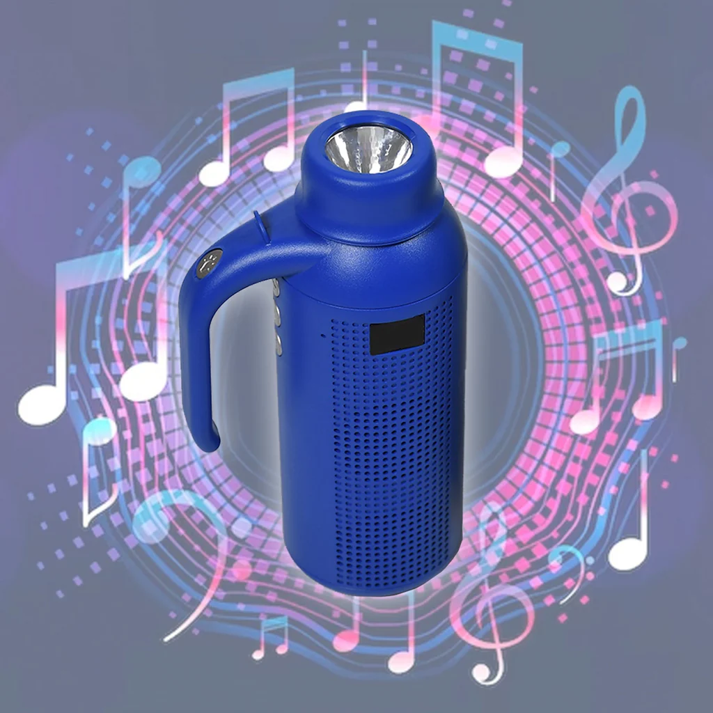 Smart Bluetooth Speaker with Torch & Nig...