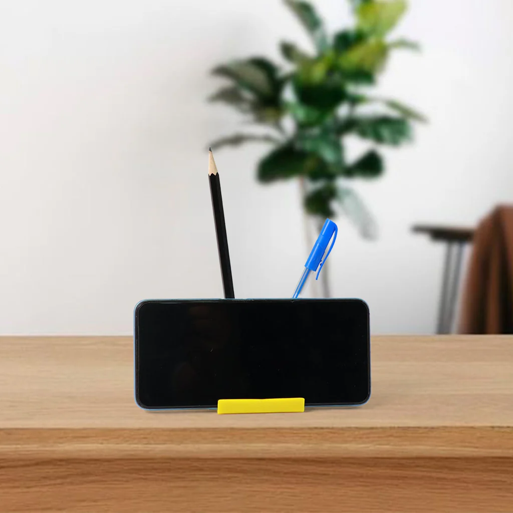 Multifunctional Plastic Mobile Stand with Pen Holder