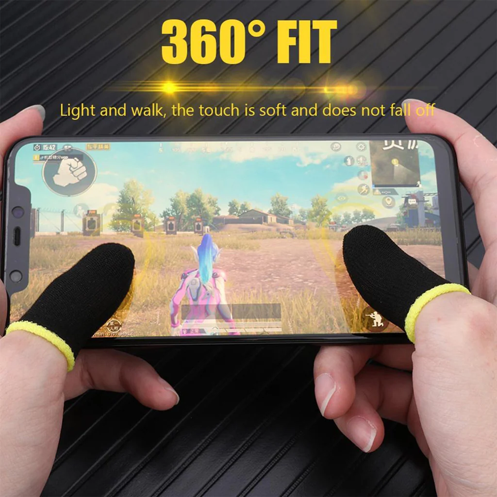 Thumb Finger Sleeve for Mobile Gaming 1 Pair