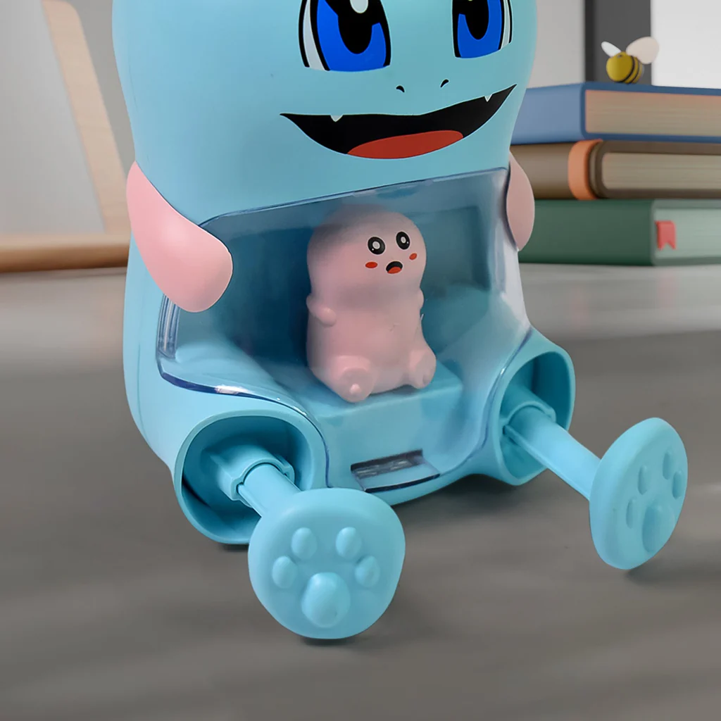 Cartoon LED Desk Light Button Control Lamp