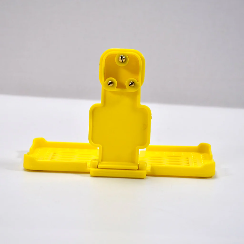 Yellow Wall Holder Stand for Mobile Charging