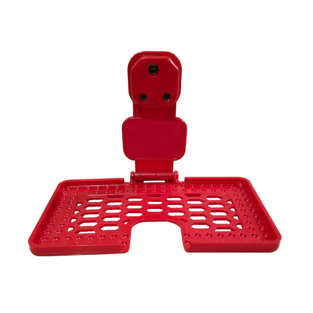 Wall Holder Stand for Mobile Charging Red Colour