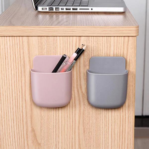 Wall Mounted Storage Case with Mobile Charging Holder