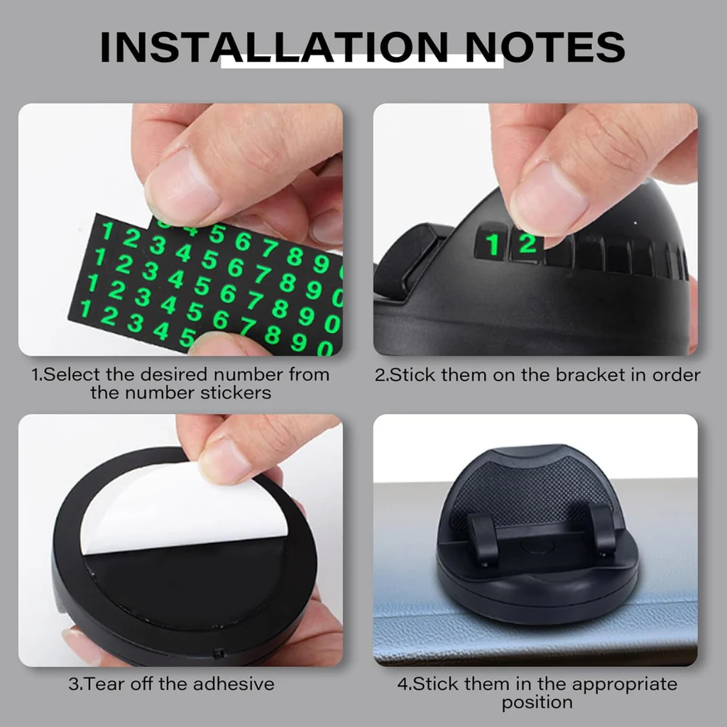 2 in 1 Car Anti Slip Mat Phone Holder Set