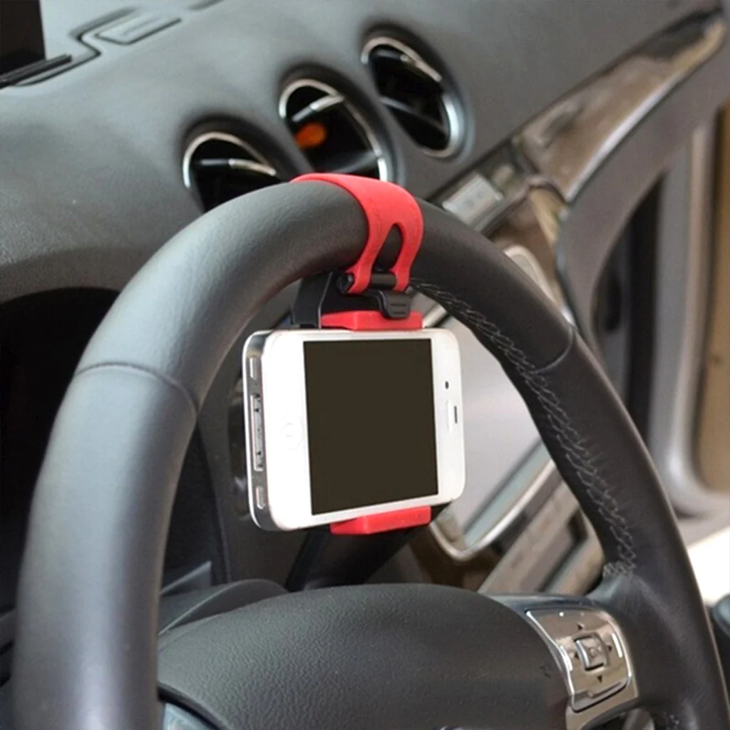 Car Steering Wheel Mobile Phone Holder