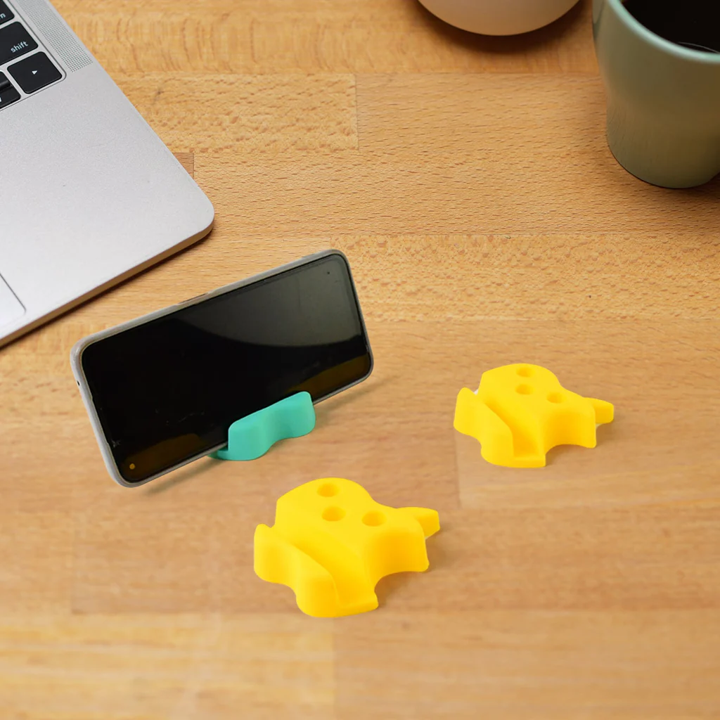 Apple Shape Mobile Stand with Pen Holder Pack of 3