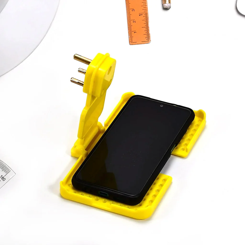 Socket Fit Wall Mounted Mobile Charging Stand