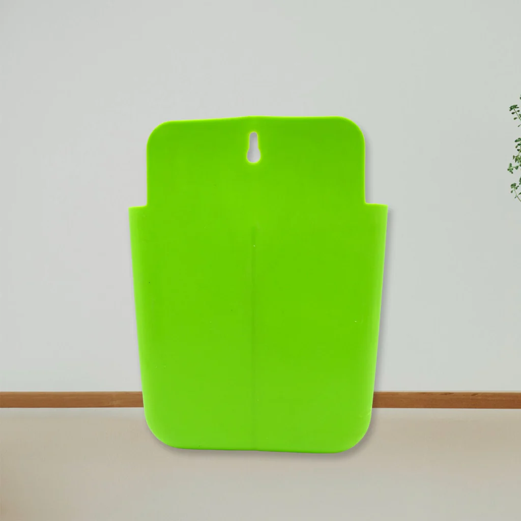 Dual Compartment Wall Holder for Mobile and Makeup Brushes