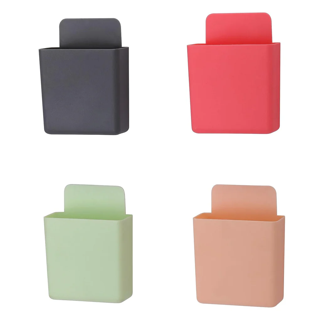 Wall Mounted Remote and Mobile Holder Stand Pack of 4