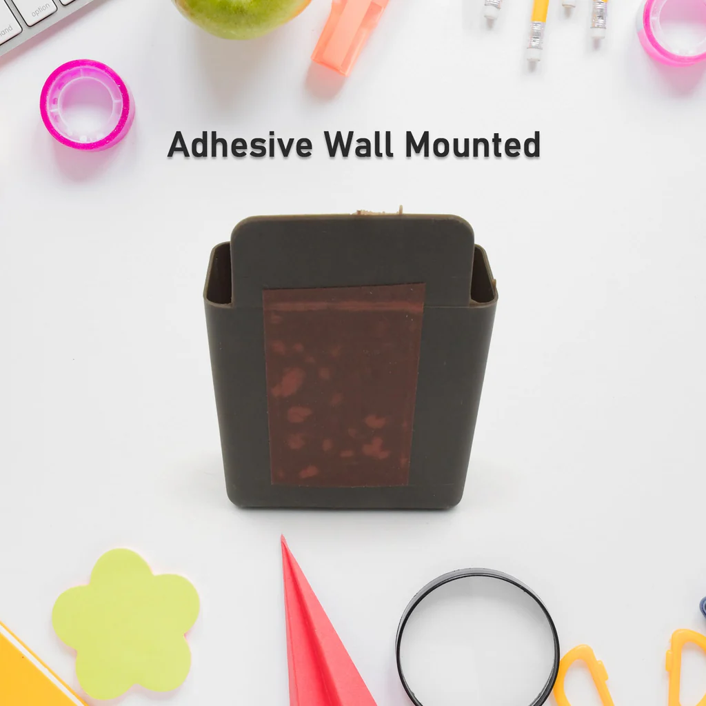 Wall Mounted Remote and Mobile Holder Stand Pack of 4