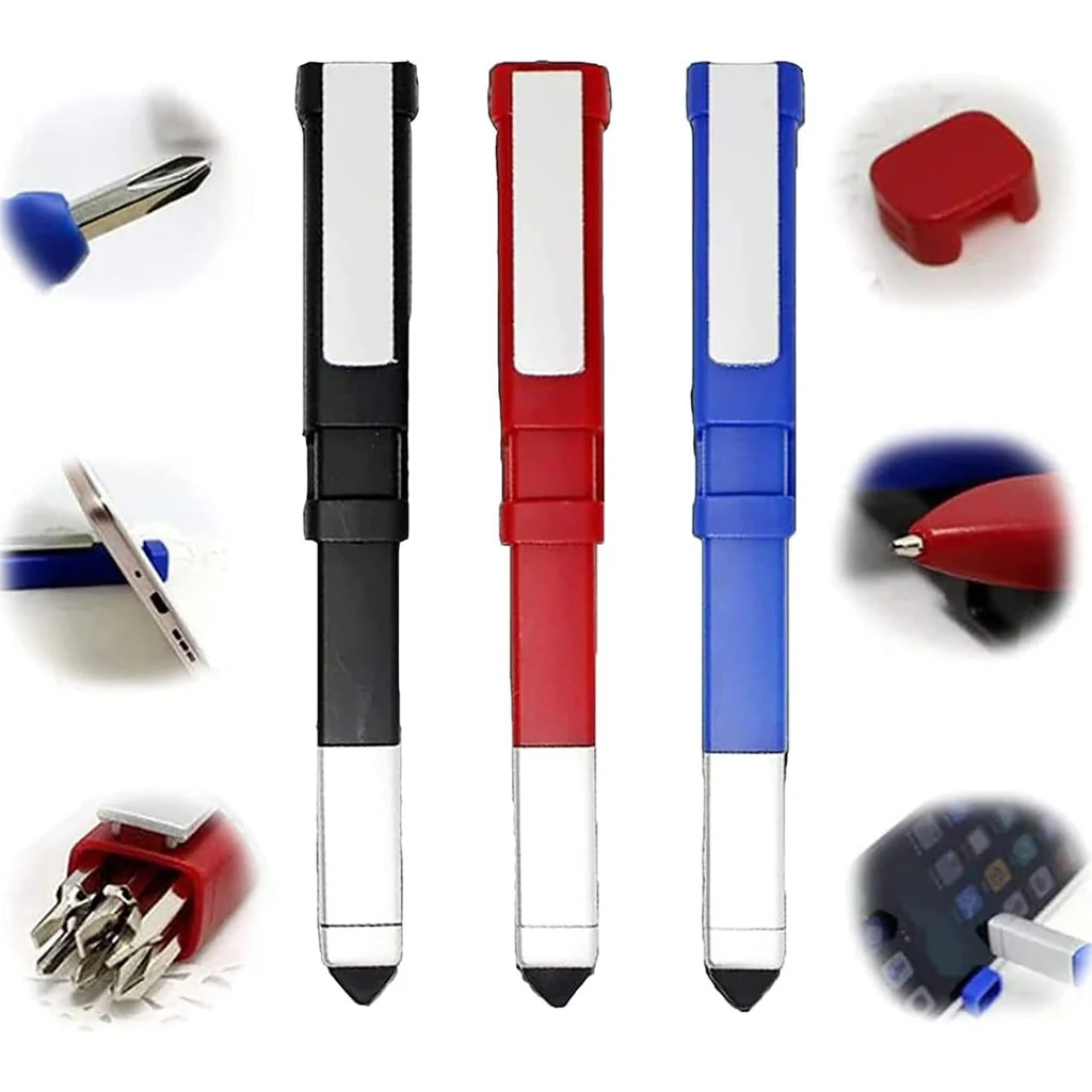 4 in 1 Multi Function Pen Phone Holder Tool with Stylus