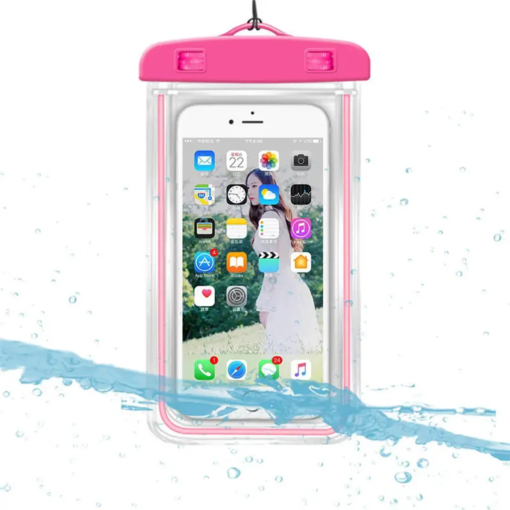 Waterproof Zip Lock Mobile Pouch Underwa...
