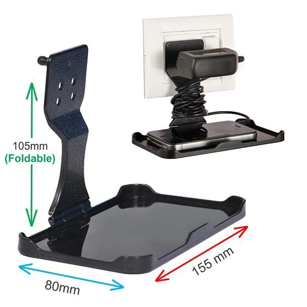Wall Mounted Mobile Charging Stand Holder