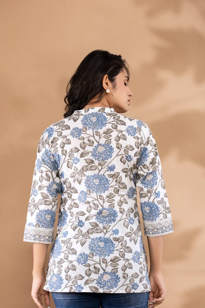 Cotton Short Kurti for Ladies – Comfortable Daily Wear