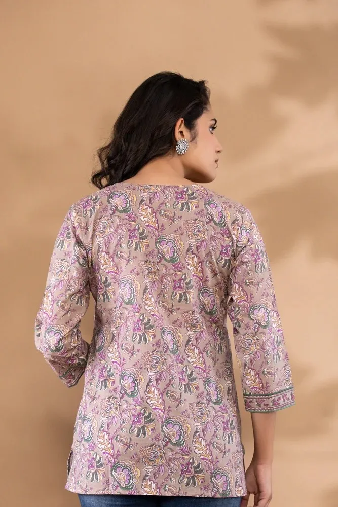 Cotton Short Kurti for Women – Casual Ethnic Wear