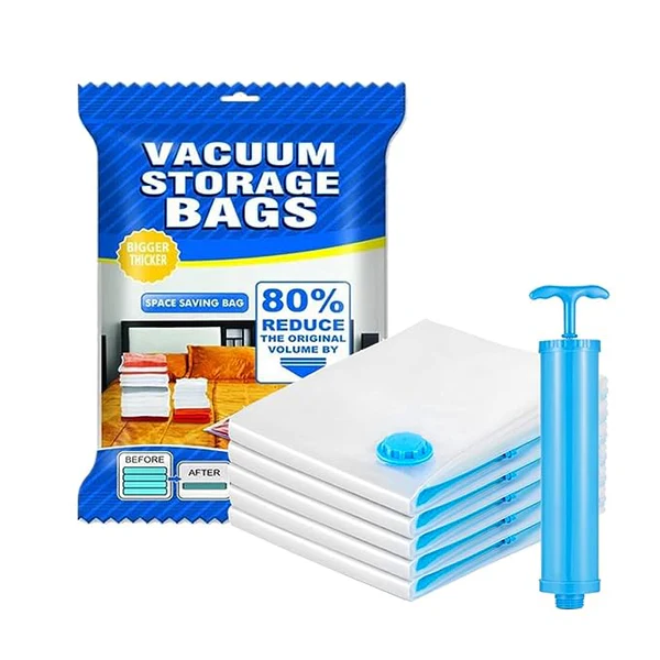 Vacuum Storage Compression Bags for Trav...