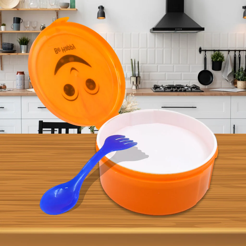 Smily Plastic lunch box, Small Box With...