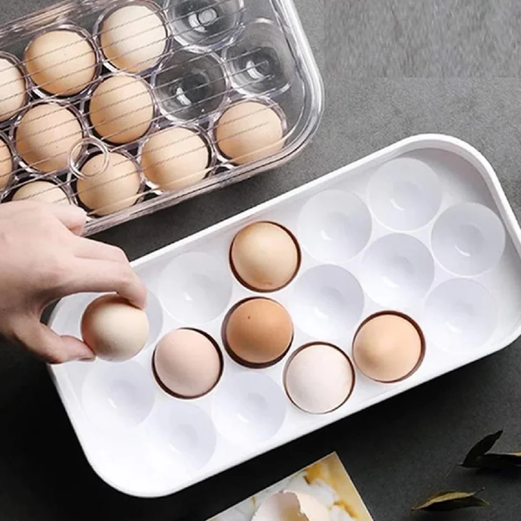 12 Cavity Egg Storage Box For Holding An...